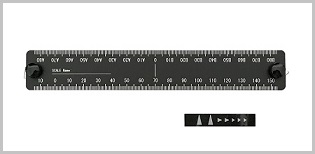 FLEX7560、FLEX6048用オプション製品。スケール(目盛り)